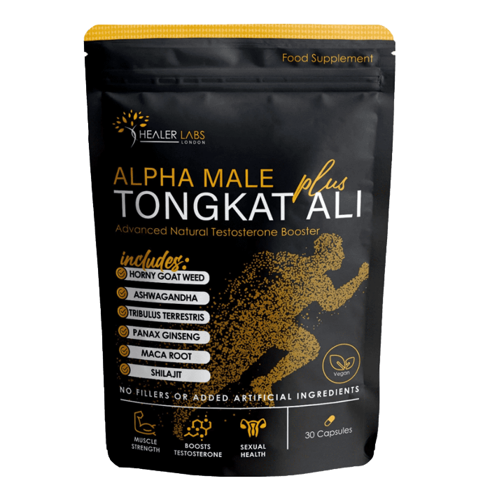 Tongkat Ali Plus Ashwagandha, Shilajit, Tribulus Terrestris, Maca & Ginseng -  Healer Labs UK.