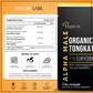 Organic TongkatAli 2% Complex -  Healer Labs UK.